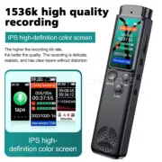 Digital Voice Recorder Professional Voice Acitvated Recording Device w/ Screen