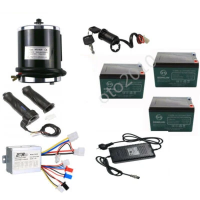 36V 500W Brush Electric Motor kit Controller FOR e-Bike ATV Scooter Go kart