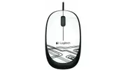 10X Logitech M105 Corded Optical Mouse - White