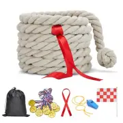 20Ft Tug of War Rope Field Day Game Outdoor Carnival Games for Family Reunion