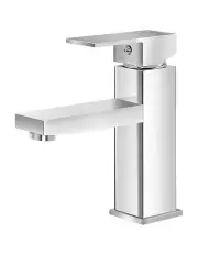 [Cefito] Bathroom Basin Square Faucet Vanity Laundry Mixer Tap in Chrome