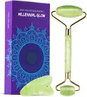 Anti Ageing Jade Roller Gua Sha Massage Tool Skin Massager for Face Chin Neck