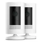 Ring Stick Up Cam Battery Full HD Security Camera 2 Pack (3rd Gen) - White