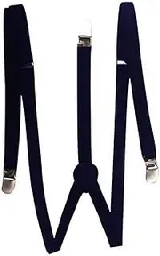 [YiyiLai] Kids Y Back Straps Adjustable Braces Suspenders With 3 Clips