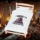 American Pharaoh Blanket | 50" x 60" | White