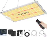 1000W LED Grow Light Full Spectrum 3X3Ft Coverage Remote Control Dimmable Grow L