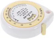 Automatic Body Measuring Tape Retractable BMI Measuring Tape for Women Telescopic Measurement Tool for Waist Arms Color with Tape