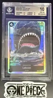 BGS 10 One Piece EB01-048 SR Laboon - English - Memorial Collection - Graded