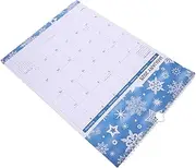 Operitacx English Wall Calendar Monthly Planner for Home Office Practical Memo Organizer Great present for Friends Family Functional Hanging Calendar for Daily Use