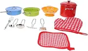 Milisten 1 Set Cooking Mini Kitchen Simulation Cookware Safe and Play Kitchen Props for Bright Design for Pretend Play and Imaginative Fun