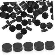 DRESSOOS 100pcs Guitar Tone Inlay Dots Acrylic Fretboard Inlay Dots for Ukulele Mandolin