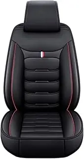 car seat Protector Car Seat Covers Leather Car Seat Cover Fit for Lincoln MKS MKZ MKC MKX MKT car Accessories Car-Styling 5 Seats(Camel)