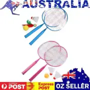 1 Pair Kid Badminton Rackets Lightweight Badminton Rackets Convenient Reusable