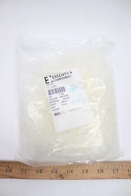 (1000-Pk) Essentra Components Cable Clip Twist Lock Natural .160" -.240"