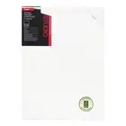 Jasart Studio 12x16" Wood Thick Edge Cotton Stretched Blank Canvas 380GSM White