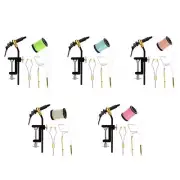 5pcs Fly Tying Tools Fly Tying Finisher Knotter Fly Tying Thread Fly Tying Vise