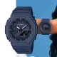 【CASIO 卡西歐】G-SHOCK 耀眼獨特 亮眼藍 金屬時尚 人氣雙顯(GMA-S2100BA-2A1)