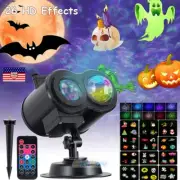 Christmas Halloween Holiday LED Laser Light Projector Landscape Lamp 26 Patterns