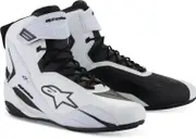 Alpinestars Stella Faster-4 Ladies Motorcycle Shoes, black-white, Size 40 for Women Black White