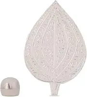 [Generic] Betel Leaf and Betelnut in Pure Silver Paan and Supari in Pure Silver Hindu Religion Prayer Items, Regular, Non-Precious Metal, no gemstone