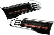 Pair Set Allison Transmission 6.6 Liter Emblems Driver Passenger Side Vent Logo Compatible with 2020-2023 Sierra 2500 3500 Dura-max 6.6L Badge Kit 84586287 84586288 (Chrome)