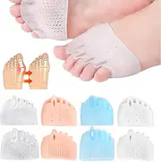 Hyggear Silicone Toe Separator, Hygger Toe Separators for Men Women, Hygear Toe Separators for Preventing Rubbing and Relieve Pressure, 4 Pairs Hygger Toe Separators For Bunion, Breathable and Soft