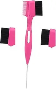 Mikinona Make up Brushes Set Eyebrow Brush Comb Eye Lash Comb Brush Brow Comb Metal Brow Brush for Women