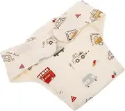 SHOWERORO Cotton Diaper Pants for Newborn Reusable Nappies Washable Diaper Pants for Baby Breathable Adorable