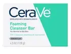 CeraVe Foaming Body and Facial Cleanser Bar Soap - 4.5oz