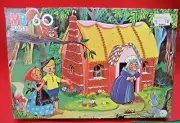 Vintage Hansel & Gretel storybook puzzle 60 pieces 4987-1 new sealed
