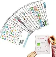 Calendar Stickers for Adults,Fun Craft Decal for Scrapbooks | 28 Sheets Stickers Planner, Journal & Calendar Aesthetic Holidays Decals Note Booking Accessories