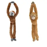 Wild Republic Monkey Hanging Plush Soft Toy - Gibbon Lar