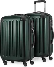 [Hauptstadtkoffer] Spree - Luggage Suitcase Hardside Spinner Trolley Expandable 28“ TSA, Yellow, 75 Centimeters