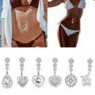 Surgical Steel Belly Button Rings Belly Bars Navel Rings Body Piercing Jewelry