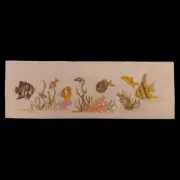 Kappie Originals Tropical Fish Cross Stitch Kit - vtg Ocean Sealife Nautical