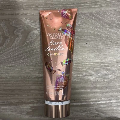 VICTORIA'S SECRET BODY CREAM BARE VANILLA CANDIED e 236 mL /8 fl oz