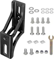 Front Carrier Rising Mount for Folding Bike - Front Carriers Adapter for Foldable Bikes | Ergonomic Support Holder for Commuting Daily Loading