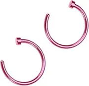 [BESTYASH] Nose Piercing Nose Studs Nose Ring Nose Hoop Silver