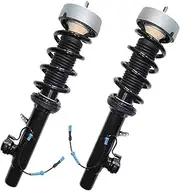 QYCLY 31317856490, 31317850212 1Pair Front Shock Absorbers with EDC VDC Compatible for BMW X5 F15 F85 X6 F16 F86 xDrive35i, Front Struts, No Compatibility Issues, Guaranteed Smooth Installation