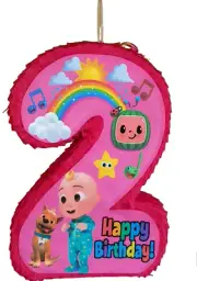 CoComelon number 2 pinata