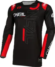 Oneal Prodigy Five Three Motocross Jersey, black-red, Size M for Men Black Red