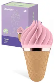 Satisfyer Sweet Treat 4" Spinning Clitoral Vibrator