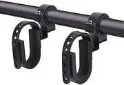 UTV Tool Holder Shovel Mount Bow Utility Racks, YCHOW BEAM Adjustable Rubber Straps Gun Holder Rack for 1.5 inch- 2" Round Tube Roll Bar Cage Roof Rack for UTV 4x4 Side by Side Snowmobile Golf Cart
