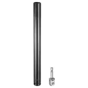 1/2" Drive 19mm Metric 6-Point Impact Socket 12" Length + 1/4" Hex Shank Adapter