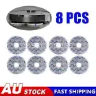 8pcs Mop Pads Fits Ecovacs Deebot X1 Omni,X1 Plus/Pro,T10 Omni,T10 Plus,T20 Omni