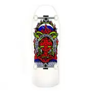 Dogtown Skateboard Assembly Scott Oster 80s Reissue Gloss White/Blue Pearl 10.3
