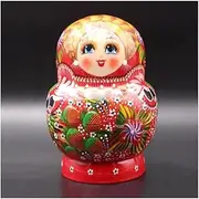 Matryoshka Russian Nesting Dolls 15 Traditional Headscarves Matryoshka Handmade Wooden Crafts Halloween Wish Gift The Perfect Blessing Gift