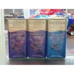 GODIVA 珍珠巧克力 黑巧克力口味 巧克力豆 隨身罐 鐵盒巧克力