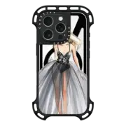 iPhone 16 Pro Ultra Bounce Case MagSafe Compatible Clara (Fashion Illustration Transparent Case)