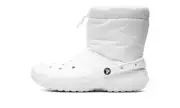 CROCS CLASSIC LINED NEO PUFF BOOTS White New With Box 2066030-143 Men’s Size 12